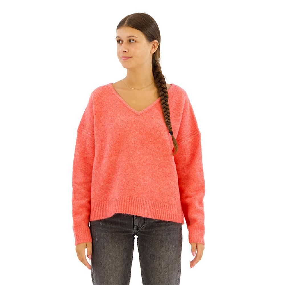 Superdry Damen Rosa Oversize Pulli Mit V-Ausschnitt - Bild 2
