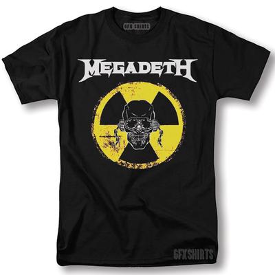 Tričko Megadeath Metal Rock Merch Koncertné turné Vintage Grafický dizajn Tričko
