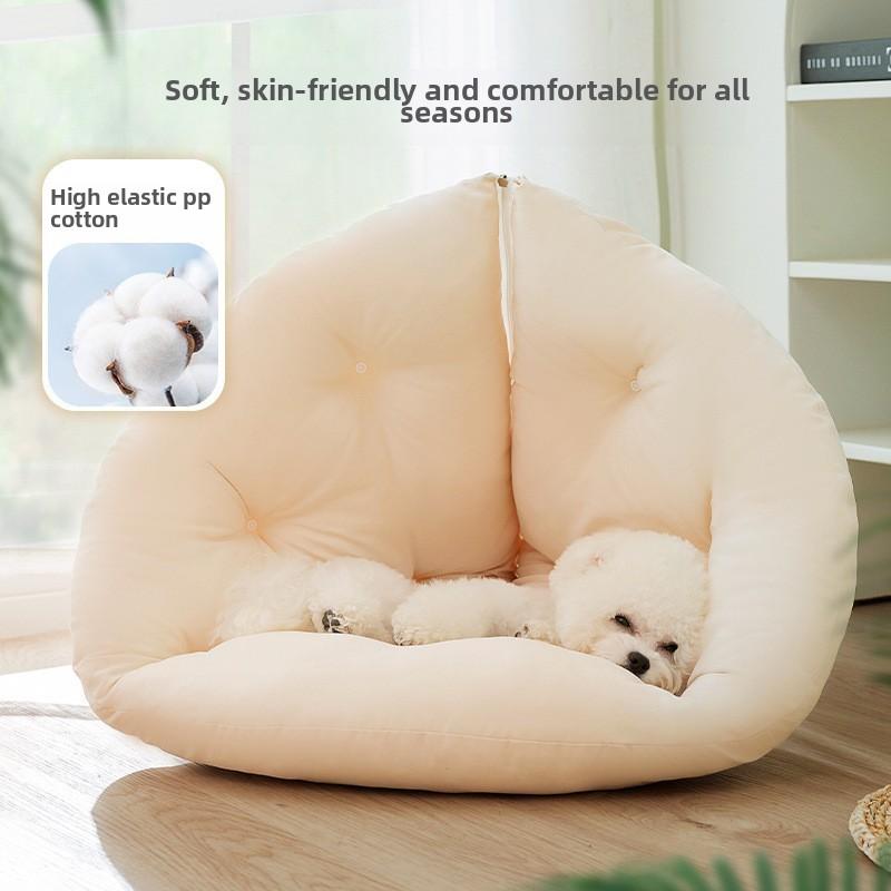 Katze Herbst und Winter Jurte Lustiges Monster Warmes Katzenbett Teddy Kleiner Hundekäfig Niedliches Haustierbett Zubehör