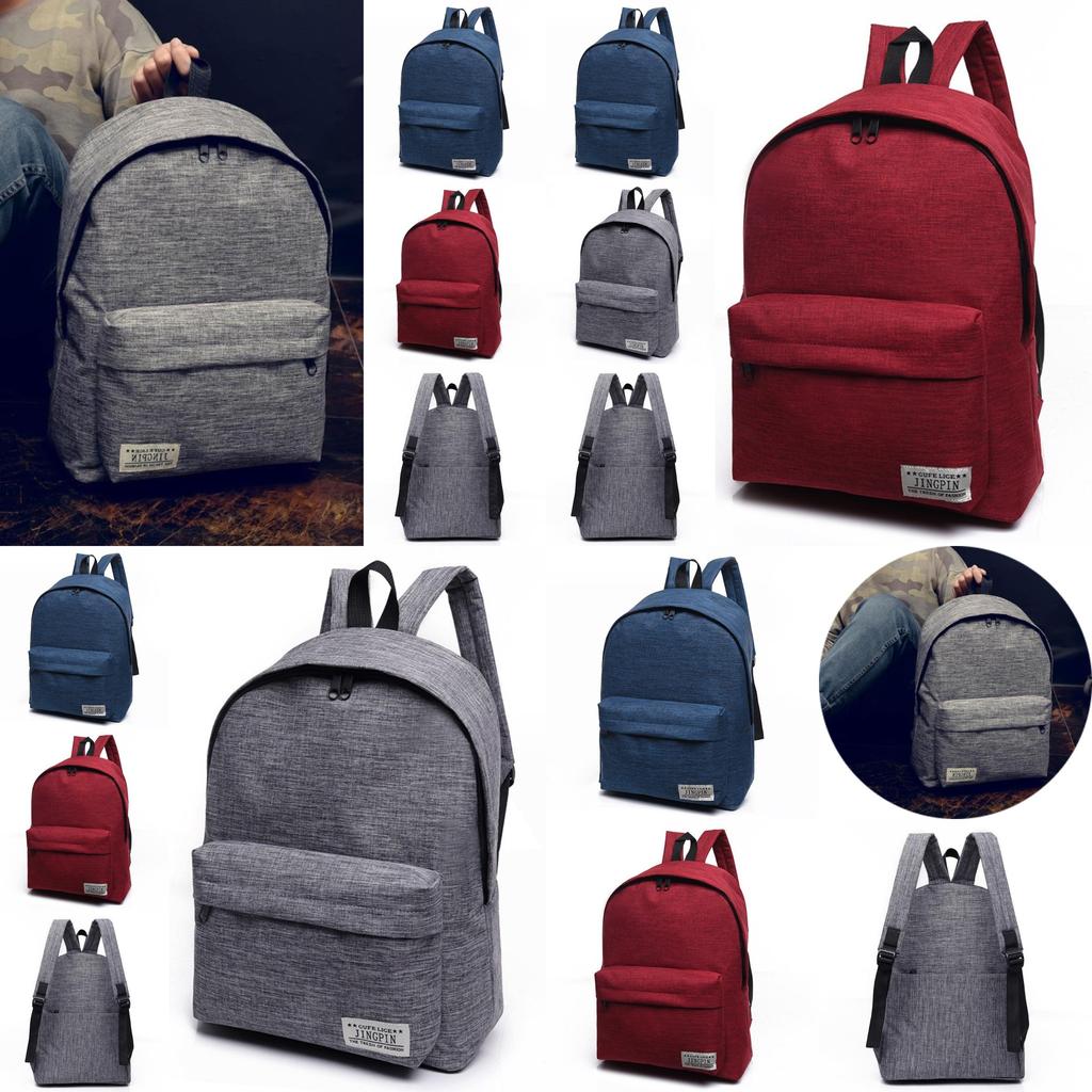 Trendy Street Style Canvas Travel Bag With Anti-theft Feature For Men And Women