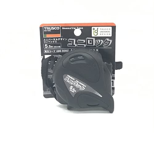 TRUSCO Universal Design Convex Unilock, 25mm Wide, 5.5m, TRC2555GLK