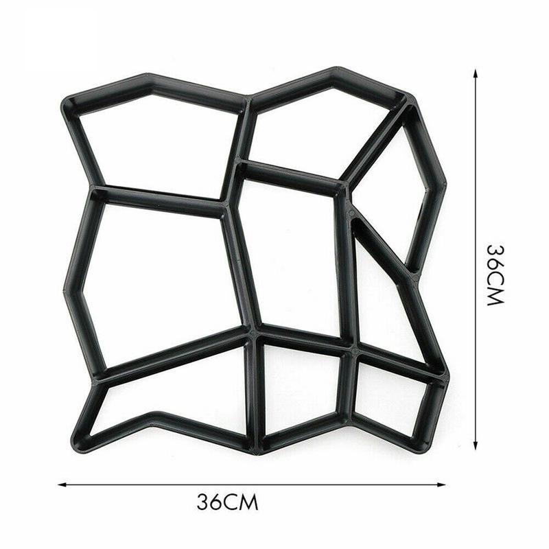 Reusable DIY Garden Stepping Stone Mold for Landscaping