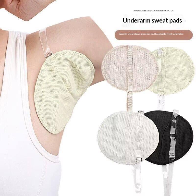 1/2 Stuks Zweetokselpads Zacht Wasbaar Onzichtbaar Kussen Herbruikbaar Voor Buiten Beschermer Kleding Tegen Vlekken/Vochtigheid/Geur