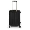 coral high ABS Black Medium Size Suitcase 16402