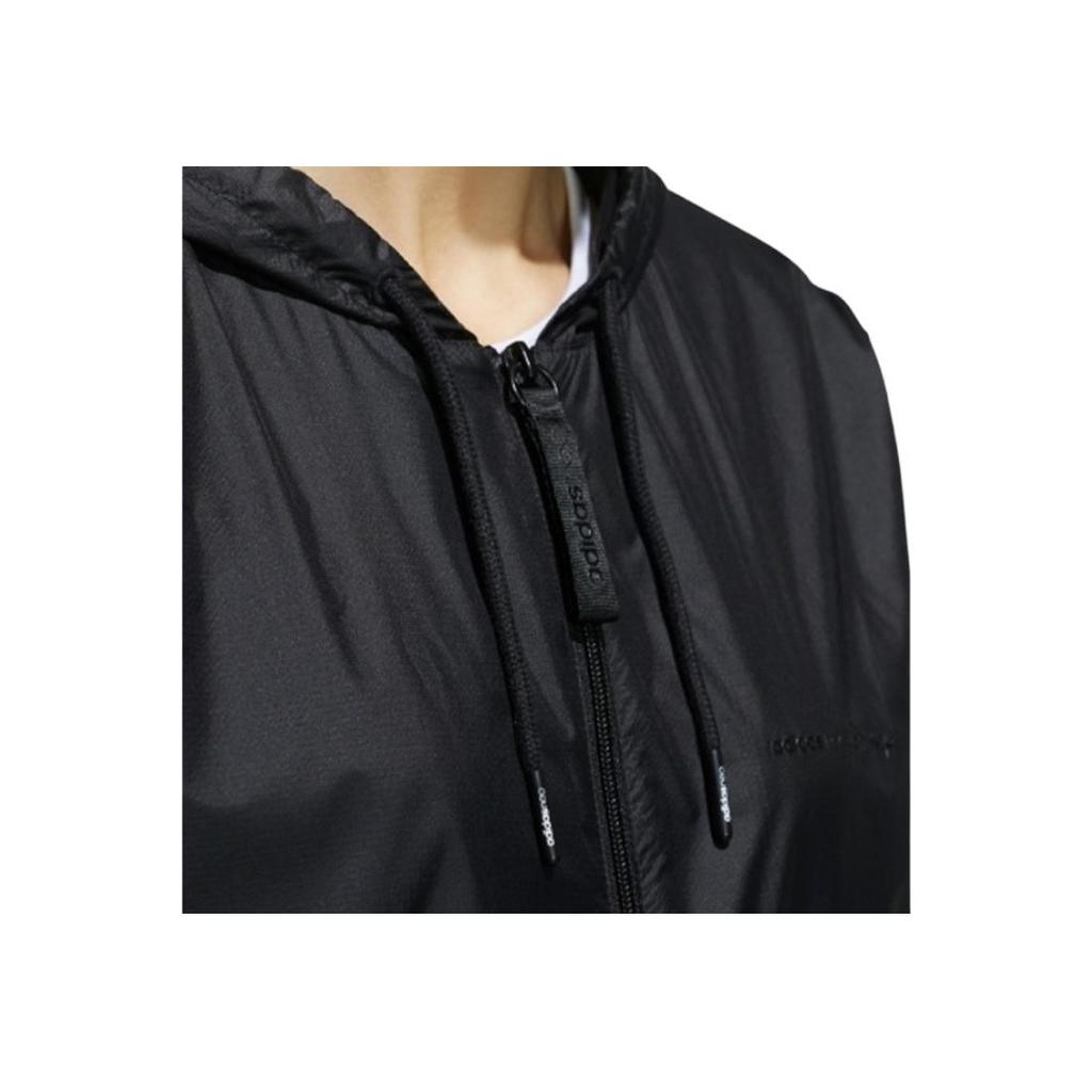 Adidas Neo Mcky And Mnn Windbreaker Jacket Women Outerwear Black EI4548