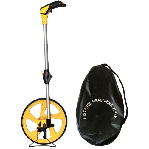 MONOW Walking Measure, Scale, Distance Measurement, Wheel, Analog, with Stand, Foldable, Measures up to 10,000m