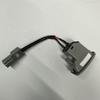 New OEM FUEL GAS DOOR SWITCH 935552B000J4 93555-2B000J4 Gray For Hyundai Santa Fe 2007 - 2009