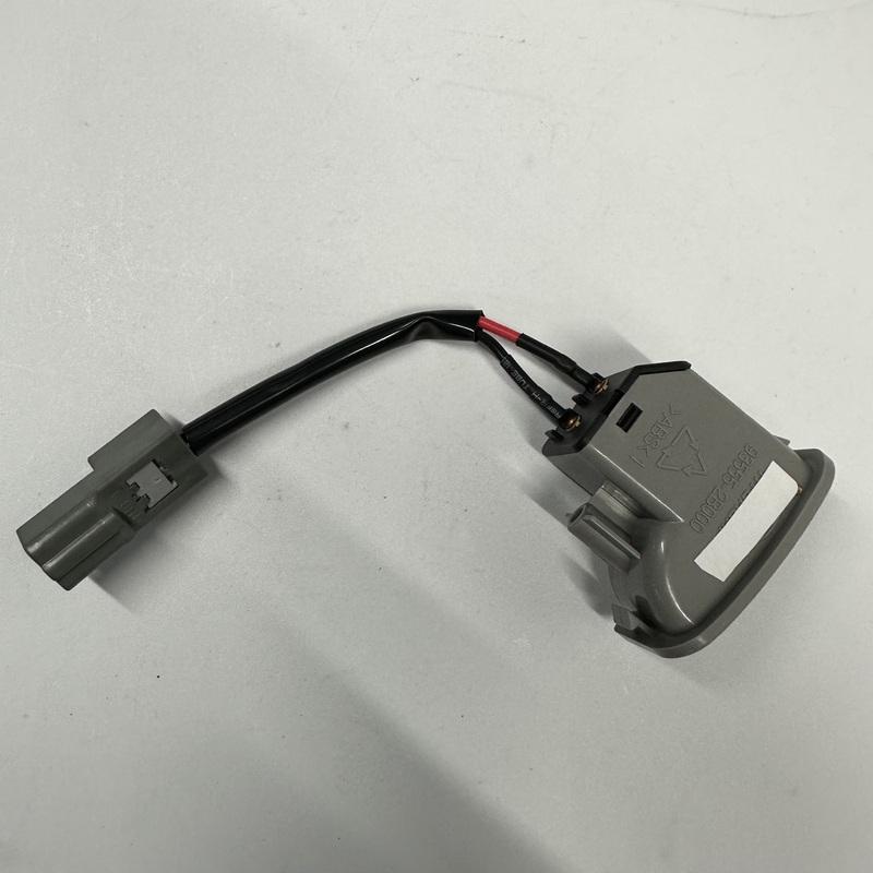 New OEM FUEL GAS DOOR SWITCH 935552B000J4 93555-2B000J4 Gray For Hyundai Santa Fe 2007 - 2009