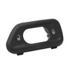Front Door Switch Frame Bezel Trim Side Door Lock Switch Protection Cover Plate for Wrangler JK