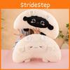 Cute Sheep Plush Pillow With Short Plush Material For Kids Bed Decor