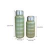 Double Wall Thermos Water Bottles Portable Handle Large Capacity Bottle  Car Travel