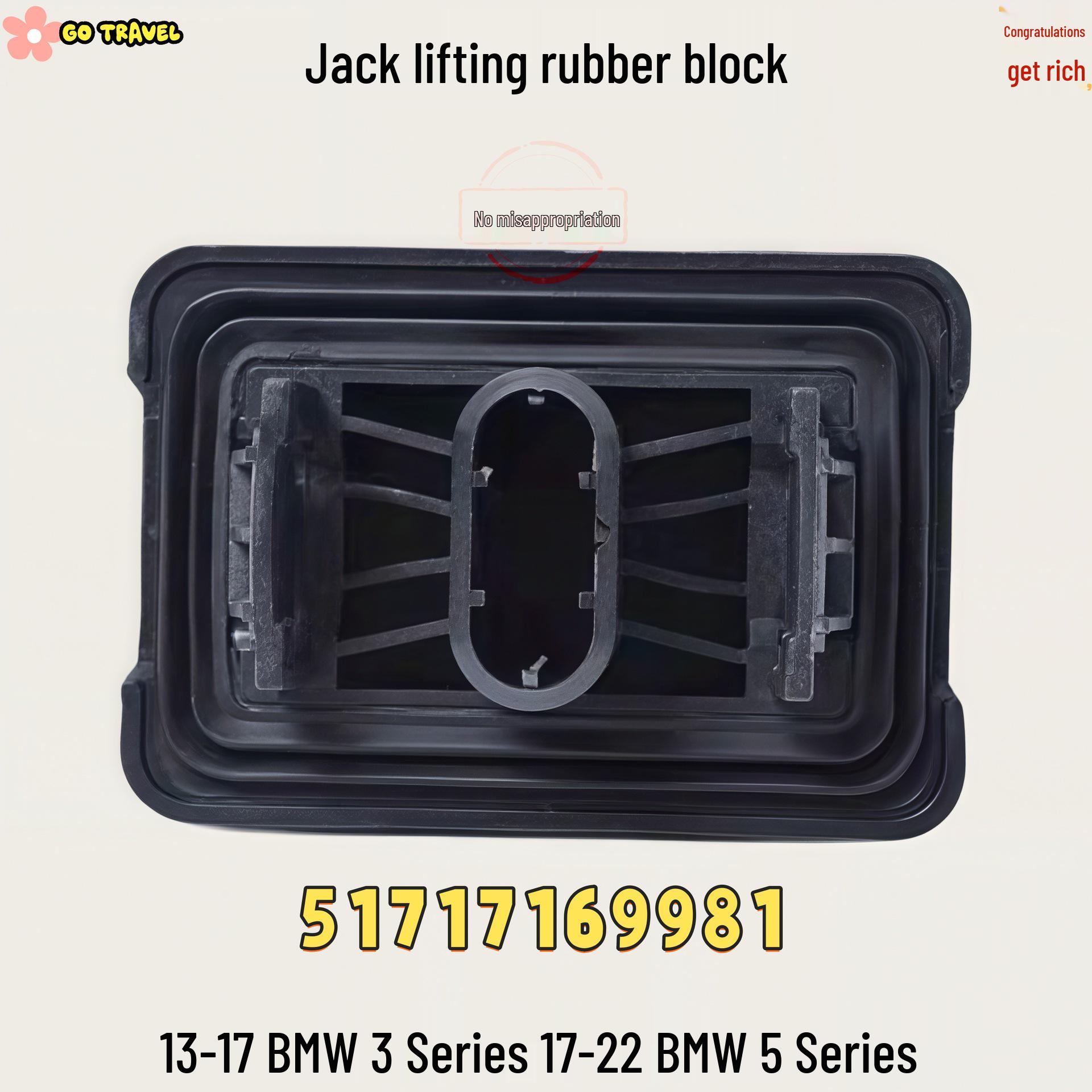 

BMW 3 & 5 Series (2013-2022) Jack Lifting Rubber Pad 51717169981