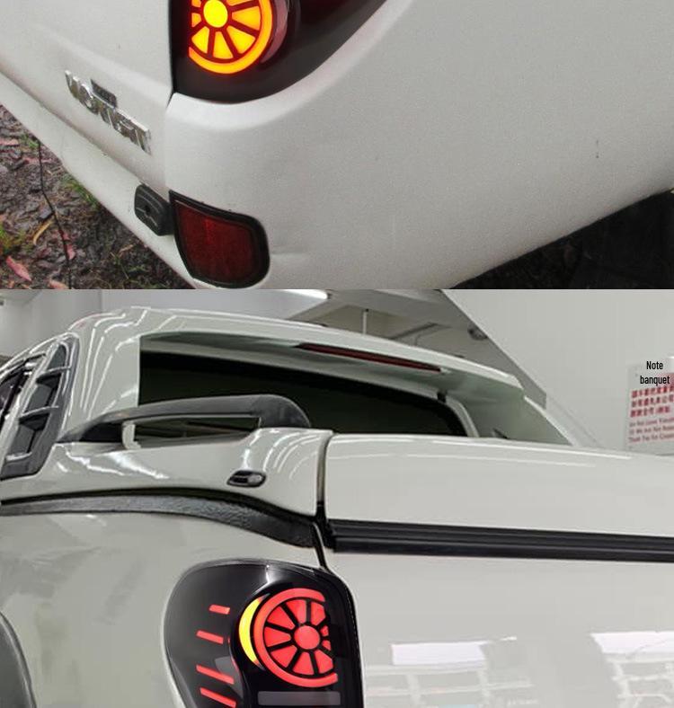 Mitsubishi L200 05-14 LED Tail Lights with Daytime Running and Turn Signals