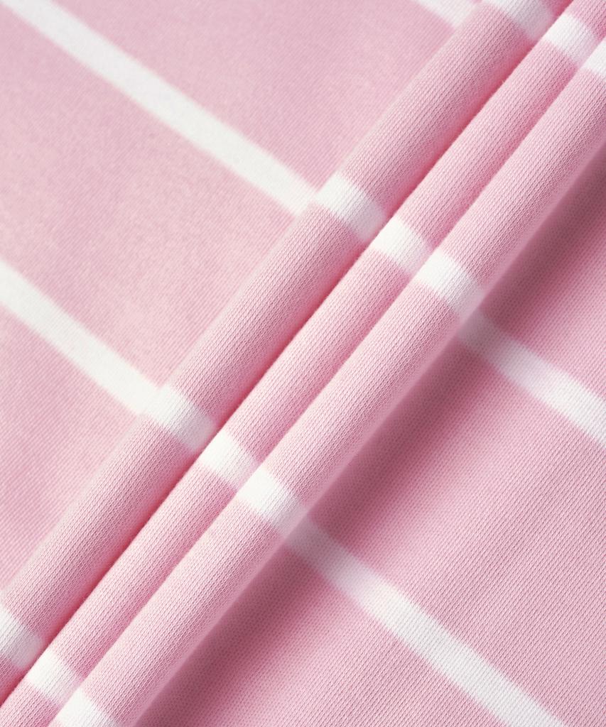 POLO RALPH LAUREN Classic Fit Striped Soft Cotton T-Shirt - Pink