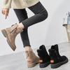 Snow boots women's 2021 winter new velvet women's shoes thermal boots thickened cotton shoes women's boots