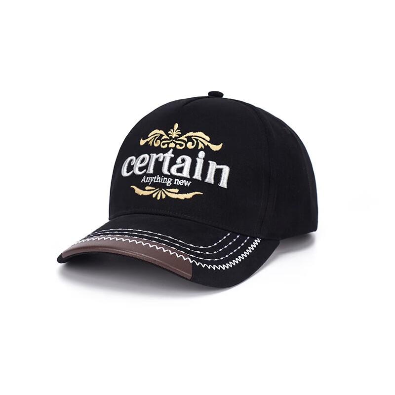 American Retro Distressed Leather Baseball Cap Large Head Circumference