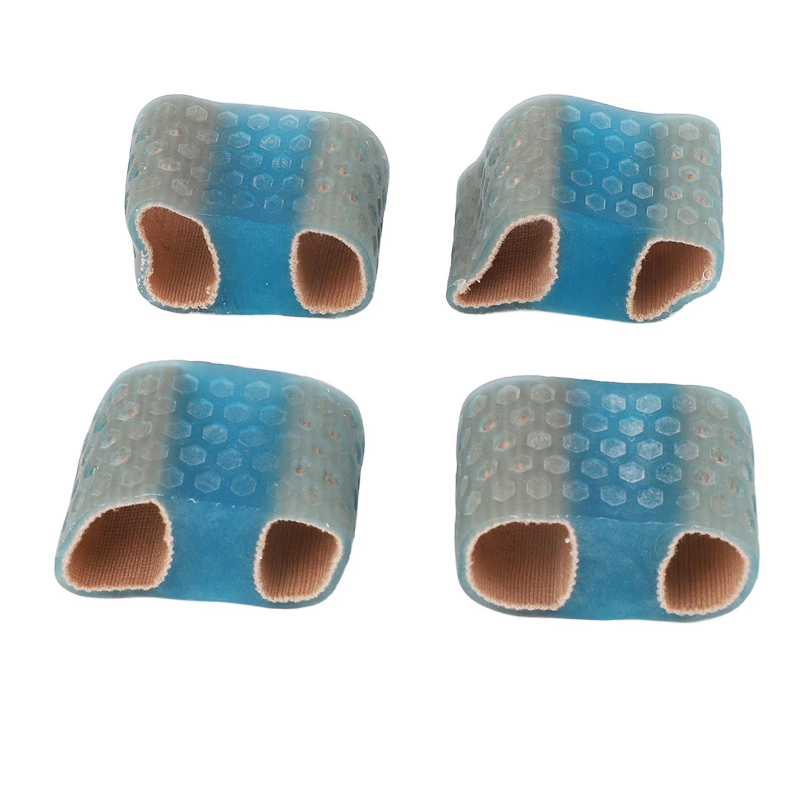 

4pcs Bunions Toe Separators Prevent Overlapping Reduce Discomfort 2 Loops Hallux Valgus Corrector L L(for 6.5-9kg)