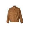 Sportswear Club Weich Bequem Lässig Sportjacke Herren Jacke Hellbraun Weiß FZ0631-281