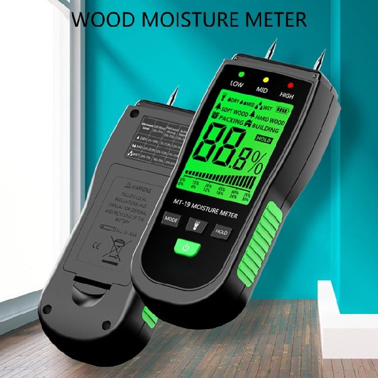 Ergonomic Wood Moisture Meter Measurement Tool Humidity Tester Analyzers Gauge With Quick Response For Immediate Result