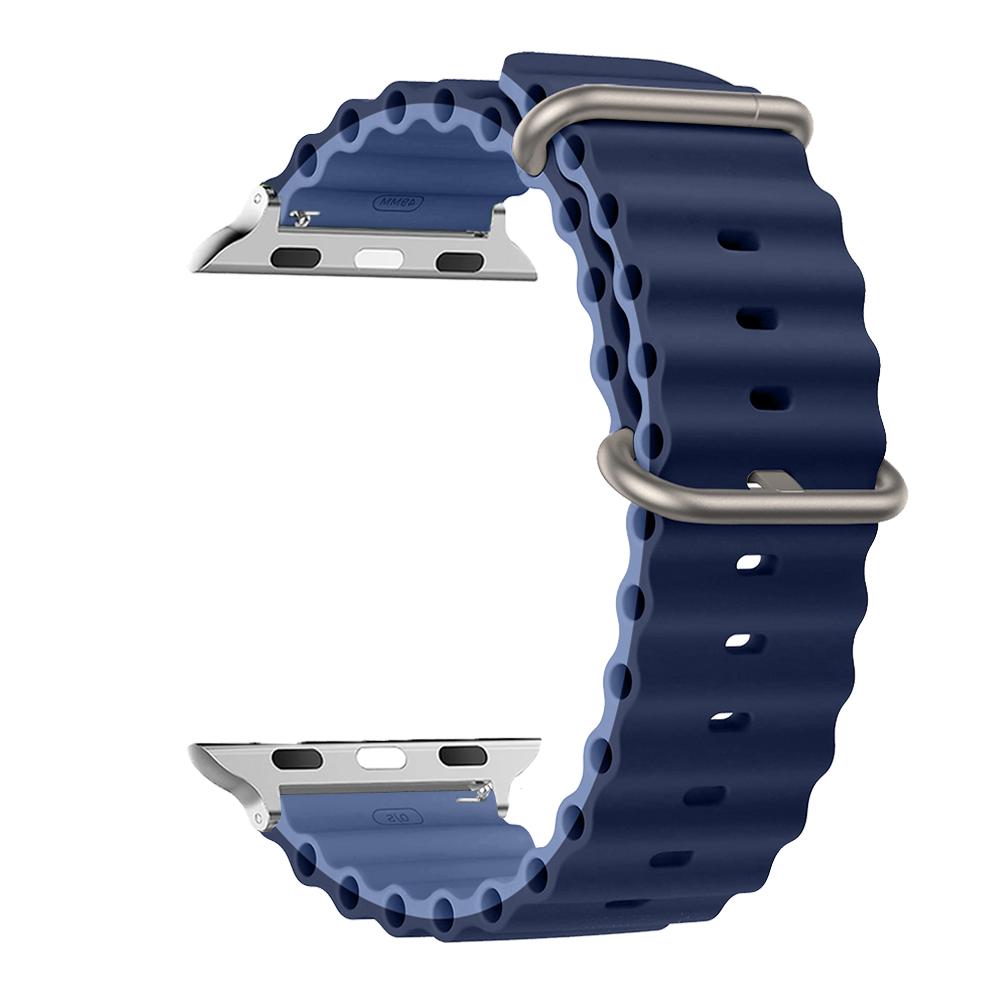 Silicone Strap For Apple Watch Band 44mm 49mm 40mm 45mm 41 38 Accessorie Correa Silicone Bracelet iWatch Ultra 2 Serie 7 6 Se 8 9