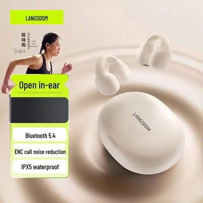 Lansdon ClipBuds R2 Bone Conduction Ear-Clip Wireless Earbuds