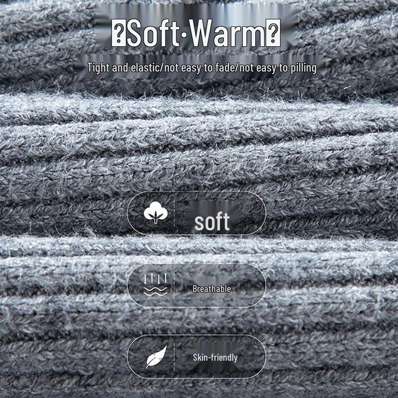 Luomeng Men's Warm Turtleneck Knit Sweater WLL205