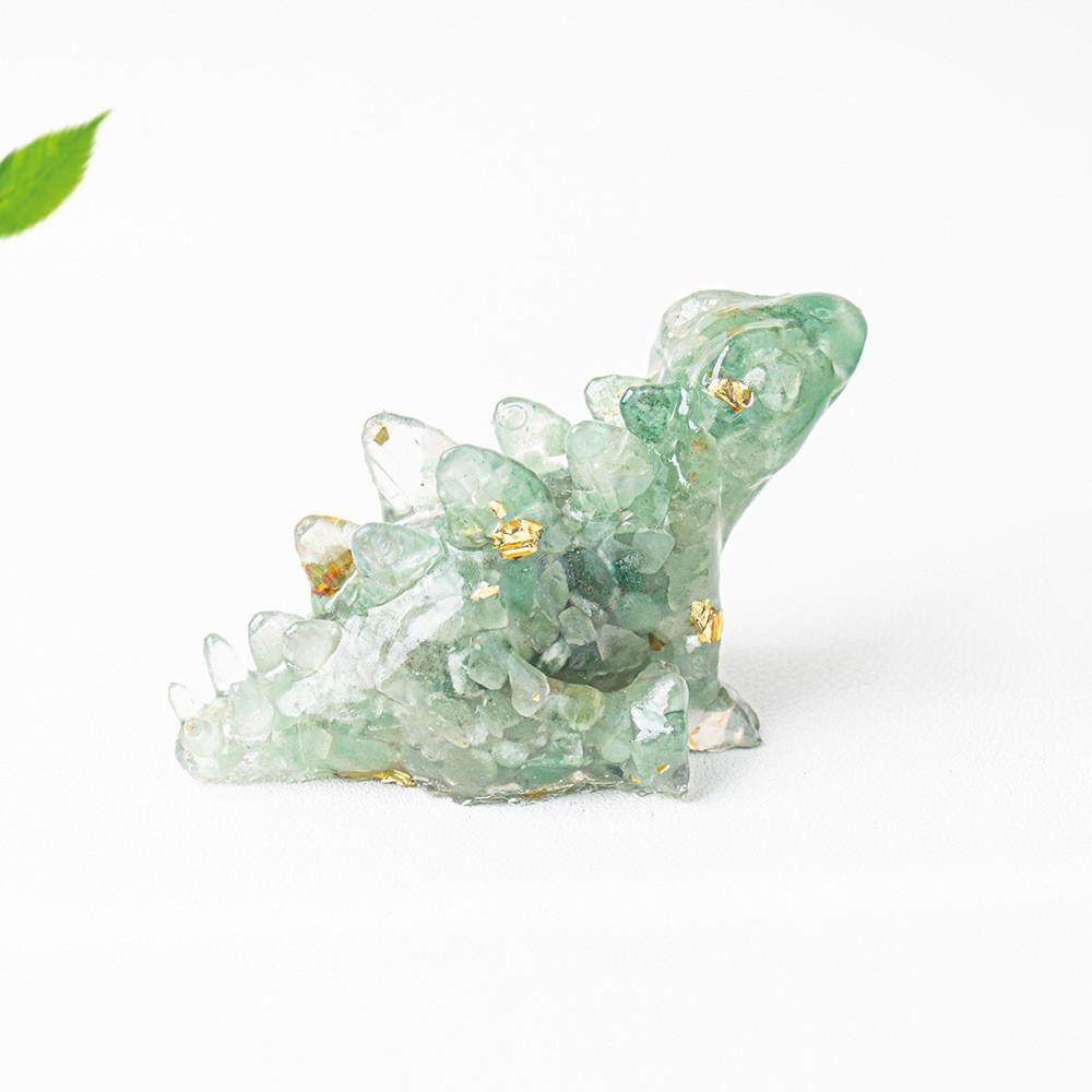 Trex Resin Art Decor With Crystal Resin For Modern Desk Ornament Gift For Friends And Family