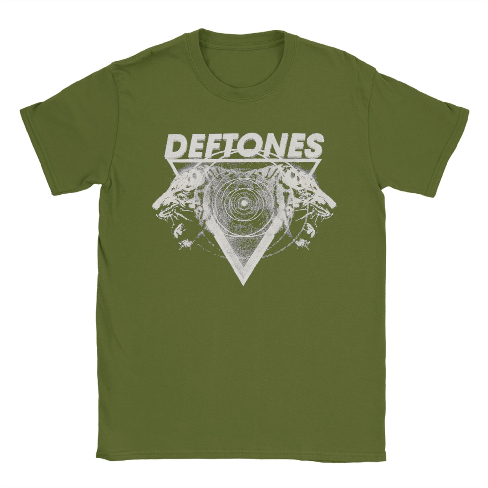 

Funny Deftones T-Shirt Men O Neck Pure Cotton T Shirt Short Sleeve Tees Adult Clothing 4XL