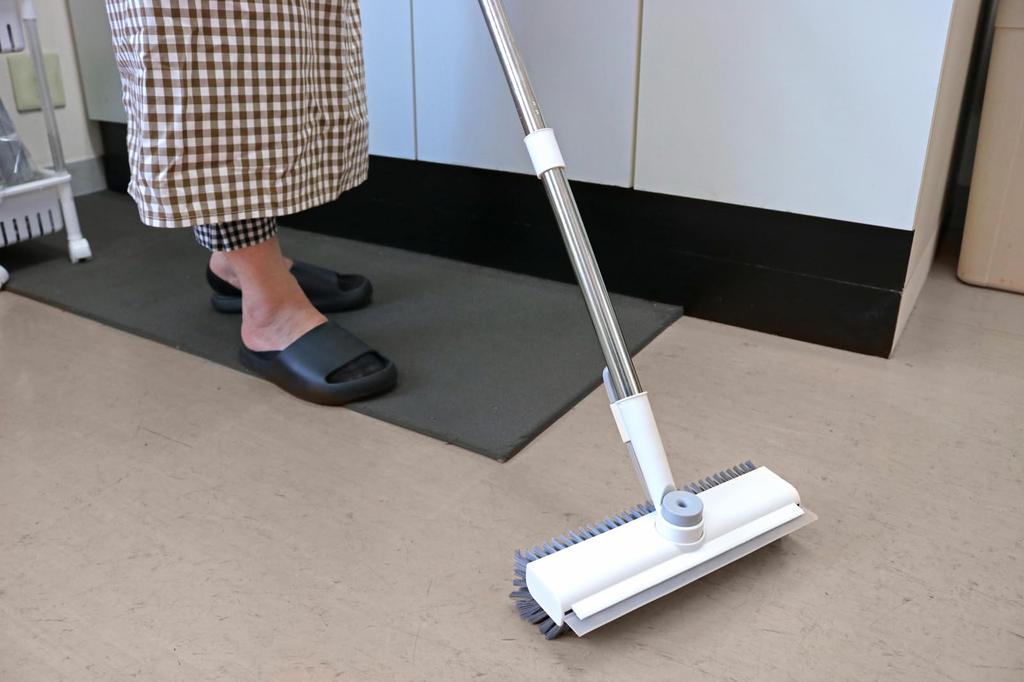 TRADE ONE Deck Cleaning Drain Adjustable for and 30857 Brush, Brush, 2-in-1 Wiper, 2-Way, Length, Bathrooms, Bathtubs, Walls, Floors, Pools,