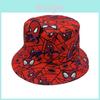 Spider Man Summer Sun Protection Fisherman Hat With Breathable Polyester For Women