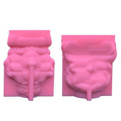 Unique Female Silicone Mold for DIY Flower Pots Reusable Girl Pen Holder Epoxy Casting Molds Home Ornament Resin Molds