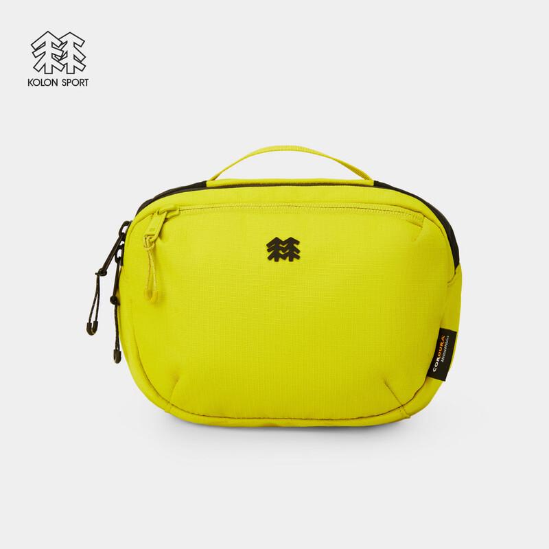 KOLON SPORT CORDURA Water-Repellent Outdoor Waist Pack One Size желто-зеленый
