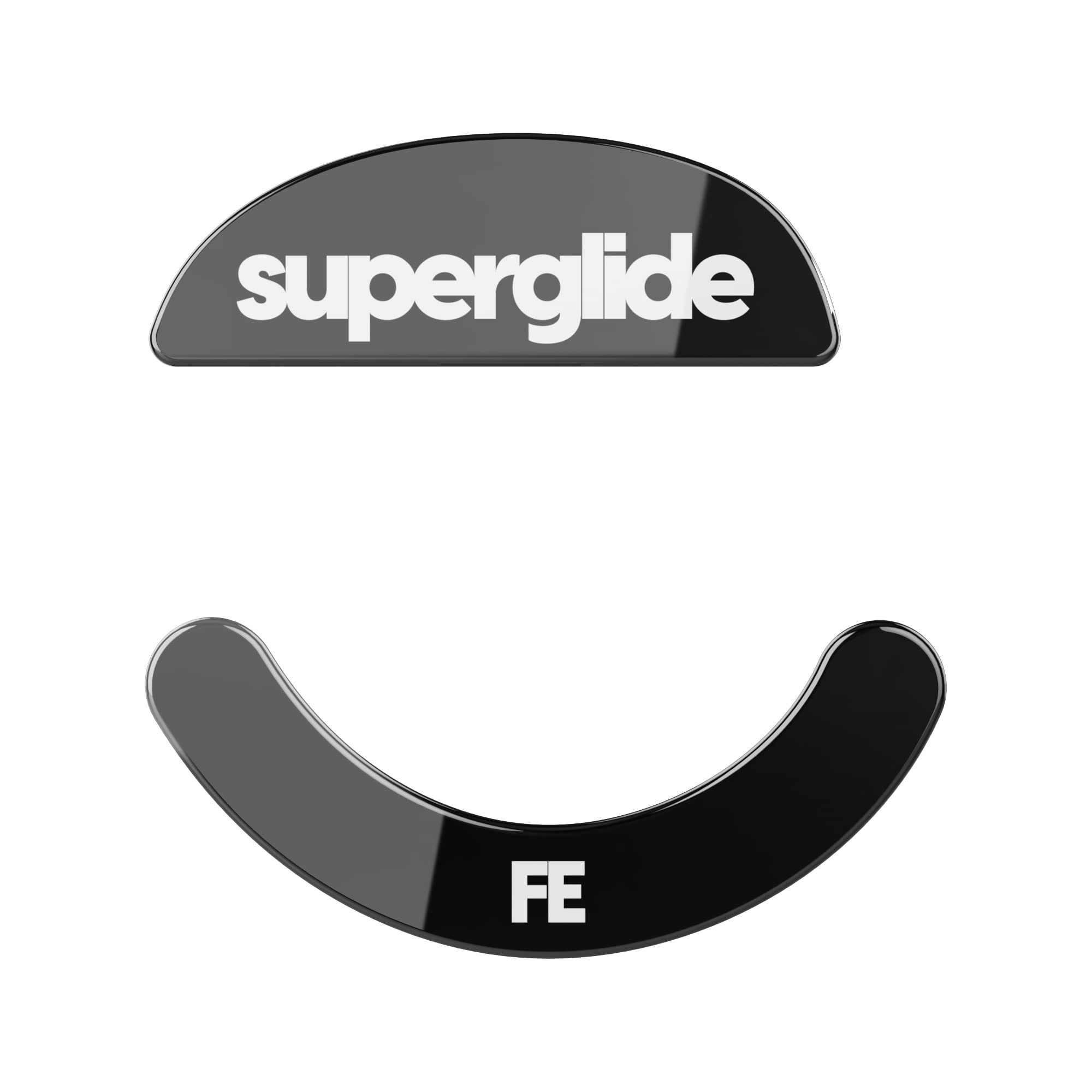 

Mouse Sole for Pulsar Xlite V2 Mini Mouse Feet Glass Round Edge High Ultra Low Super Black Superglide(Type S) Wireless/Xlite V3/V3eS/Xlite V2/Xlite чорний