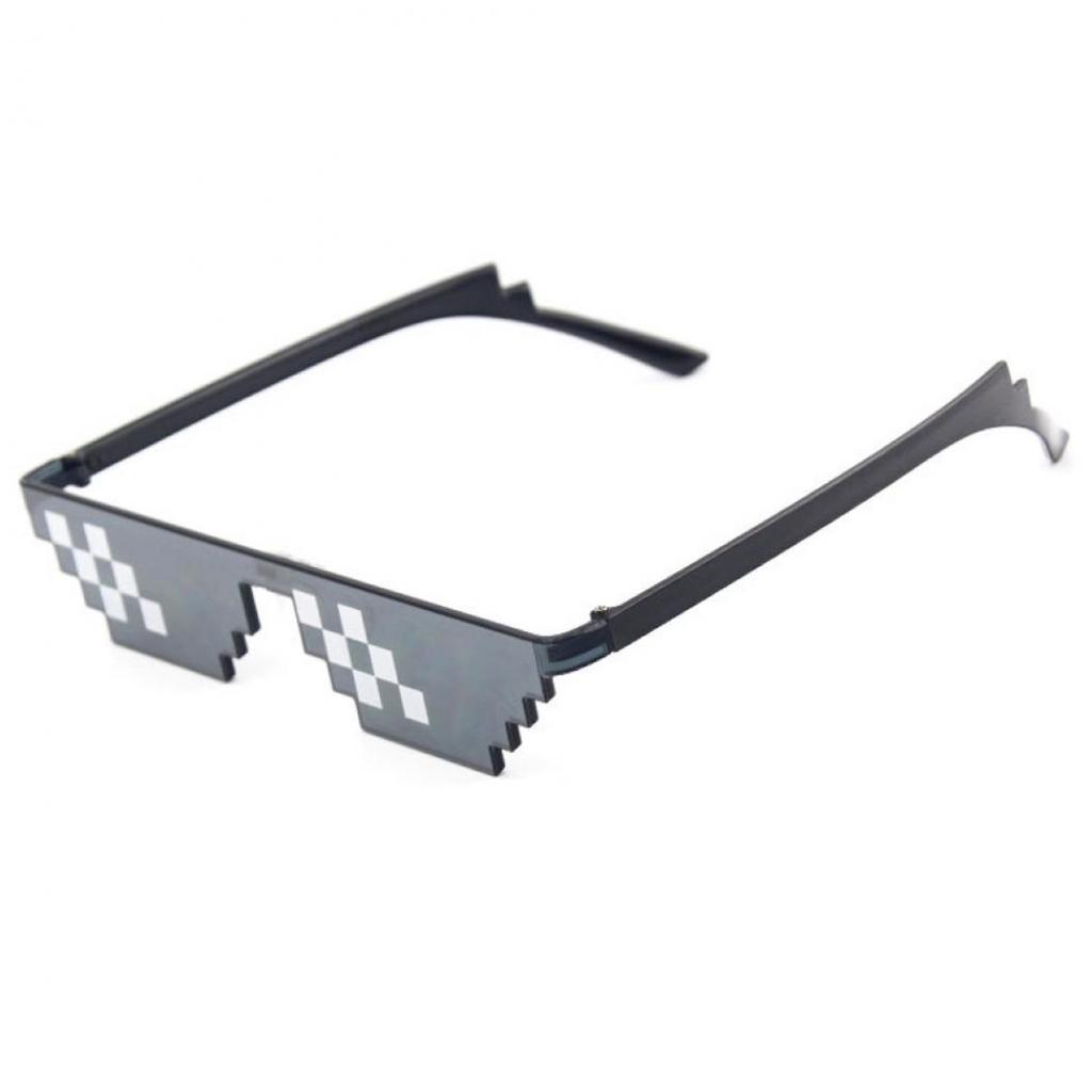 Buy Sunglasses Motorcycle Bike Pixelated Mosaic Funny Sunglasses Uv