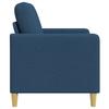 Storage Sofa In Blue 72 X 78 X 87 Cm Polyester