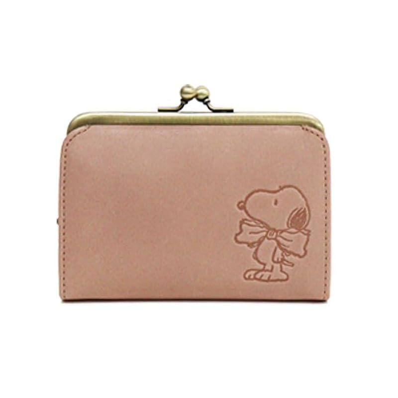 

Гаманець Snoopy Pocket 73272 з коров ячої шкіри, натуральна шкіра, гаманець-розкладачка, гаманець-футляр для монет, жіночий міні-гаманець, арахіс (рожевий)