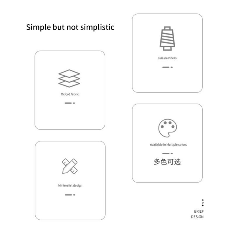 Zippered Design Pen Holders Premium Pen Storage Bag Stationeries Case Pencil Organizers For Students and Professional