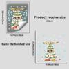 Cartoon Christmas Tree Luminous Wall Stickers Glow in The Dark Wallpaper for Kids Room Living Room Nursery Home Decoration