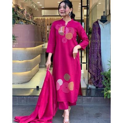 Presenting New Roman Fabric Beautiful Suit Set