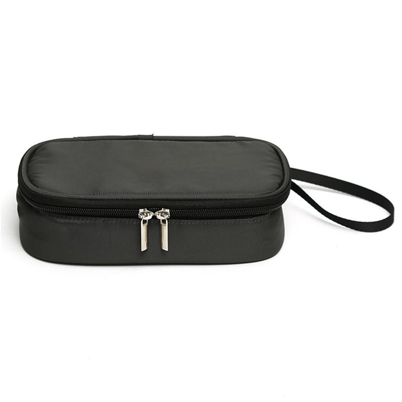 Insulin Insulated Bag Carrying Insulated Cooler Mini Outdoor Waterproof Bag Portable Outdoor Medical Medicine Kit чёрный
