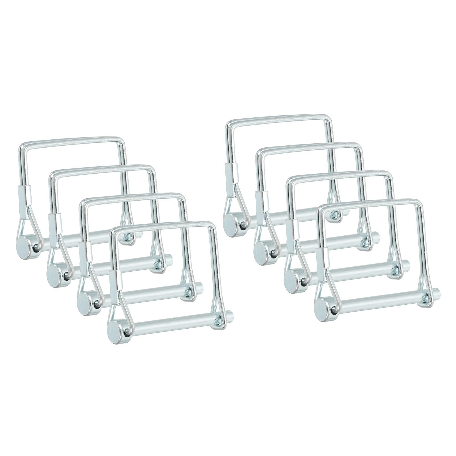 

PATIKIL Trailer Coupler Pin 3/16x1-5/8 8 Square Wires Lock Pin Shaft Lock Pin Safety серебряный