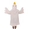 Wearable Goose Blanket Hoodie Onesie for Adult Kid, Oversized Warm Duck Pajamas, Soft Animal Cozy Sleeping Bag with Feet Slippers