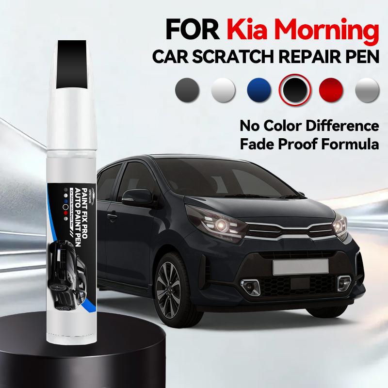 

Vehicle for Exclusive Use For Kia Morning 1996-2025 Paint Repair Pen Touch Up Scratch Remover DIY Auto Accessories Black White B