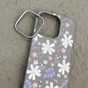 For iPhone 16 15 Pro Max 14 13 12 11 TPU Soft Case Cover Flower Pattern Leather Matte Shockproof Phone Cover For iPhone
