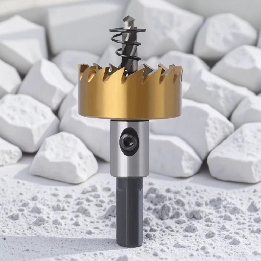 High Speed Steel Core Drill Bit Set Wear-resistant Hole Opener Cutter  Stainless Steel