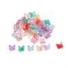 2000Pcs Butterfly Shape Beads Gradual Color Glass Beads For Jewelry Making