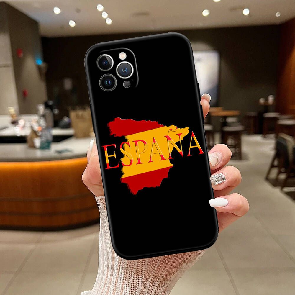 Spain Flag Phone Case for Motorola Moto Edge 60 60s 70 G86 G56 G54 E14 G04S G45 G54 G64 X30 X40 X50 S30 S50 Pro Power Tylus