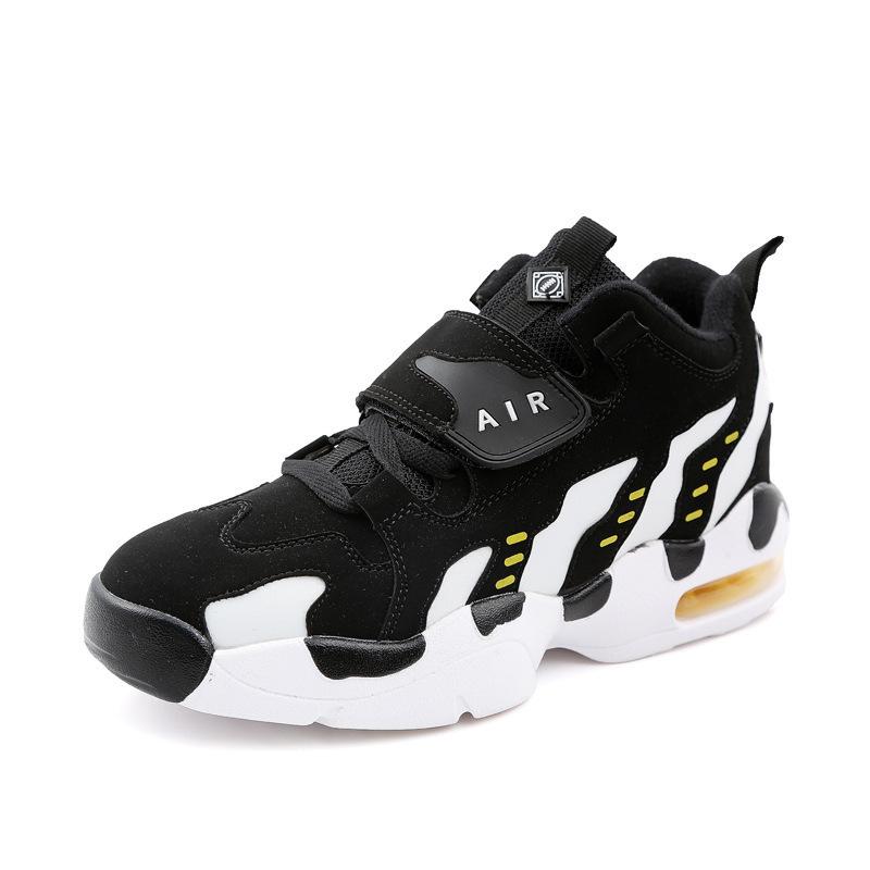 Air cushion sports shoes, young students sports, casual shoes, inner height increase, walking, couples running tide shoes