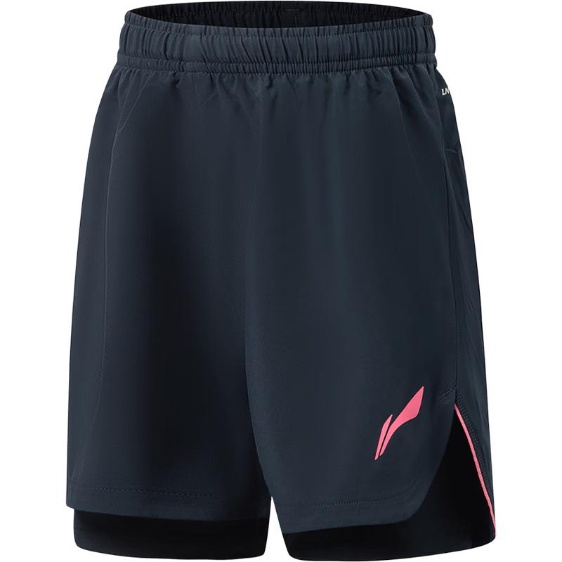Li-Ning Girls Quick-Dry Athletic Shorts S