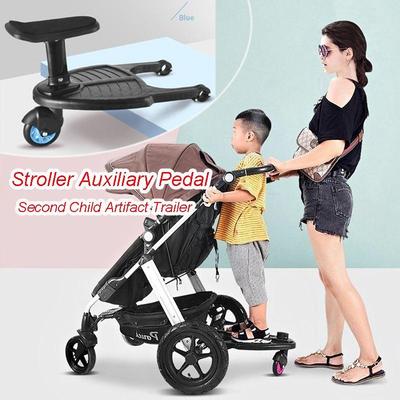 Stroller Auxiliary Pedal Second Child Artifact Trailer Twins Baby Cart Two Children Standing Plate Si